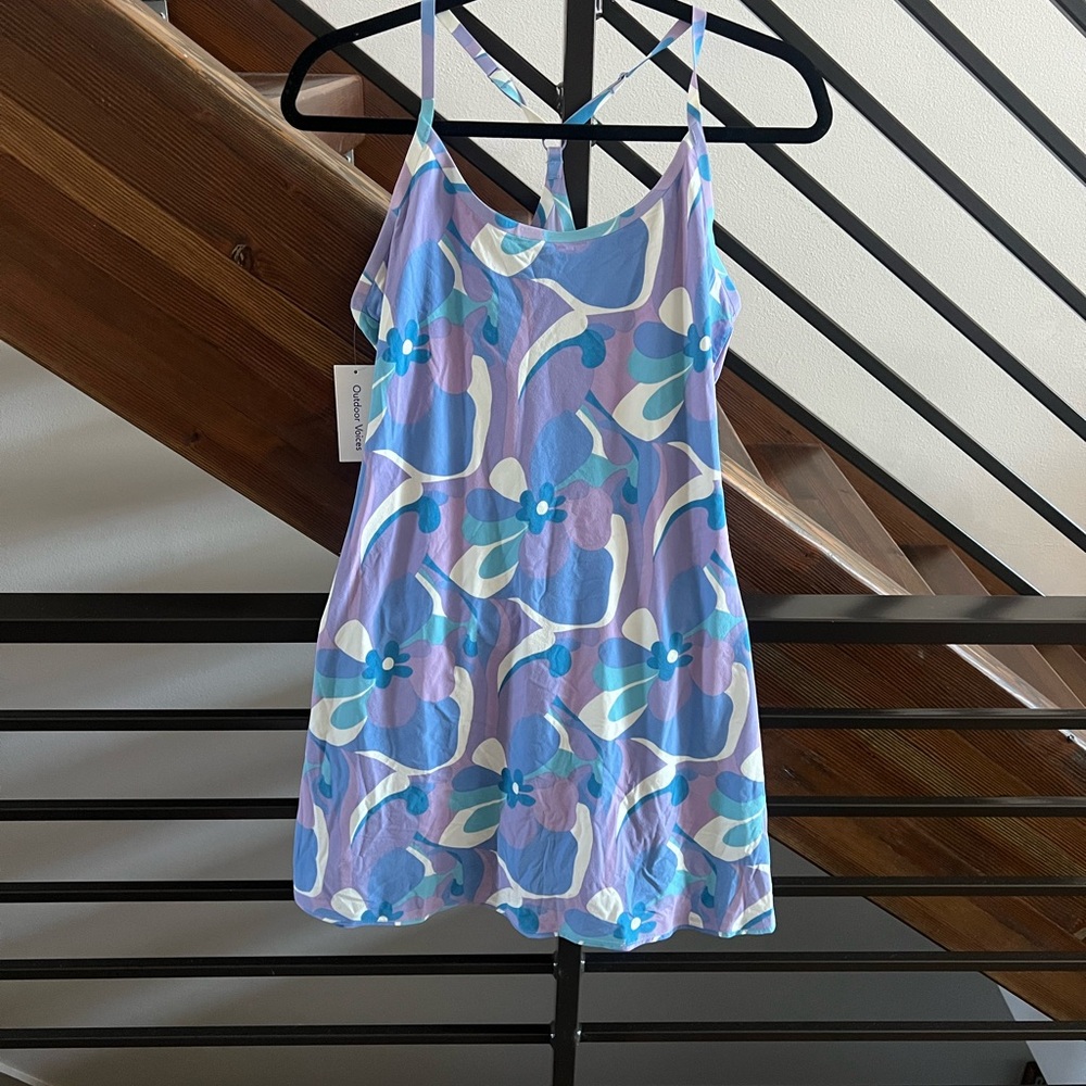 Outdoor Voices Exercise Dress – Medium – Retro Haze [New with tags]